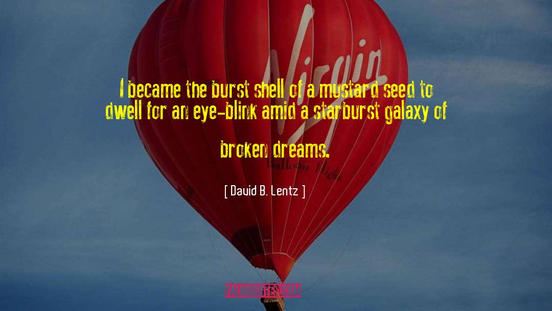 Blinking Of An Eye quotes by David B. Lentz
