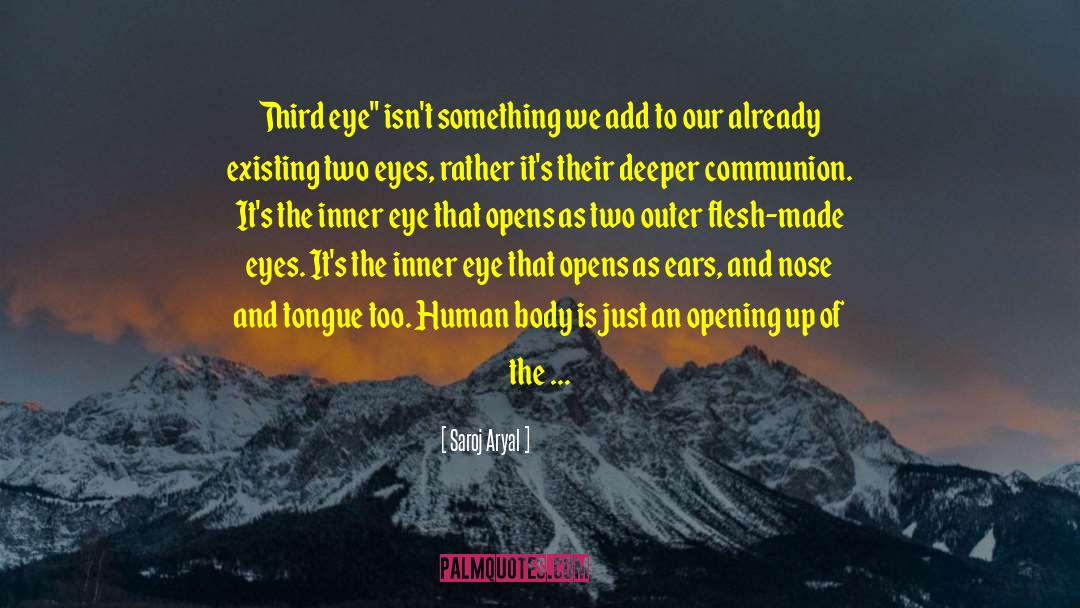 Blinking Of An Eye quotes by Saroj Aryal