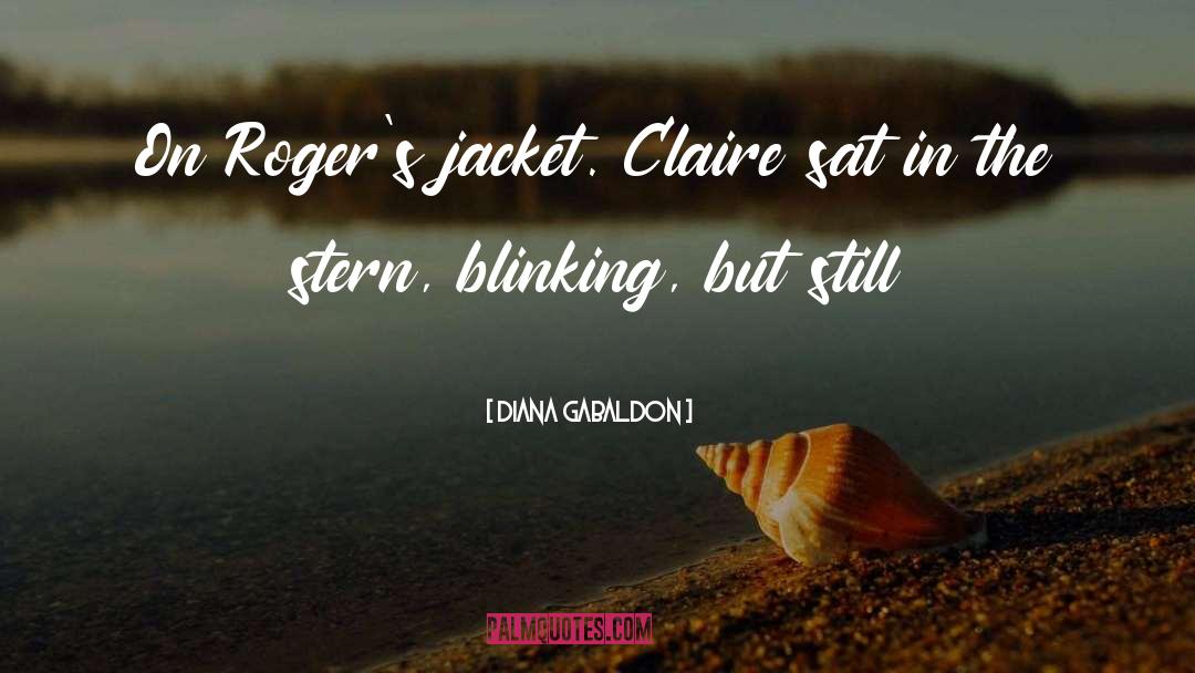 Blinking quotes by Diana Gabaldon