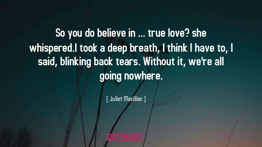 Blinking quotes by Juliet Marillier