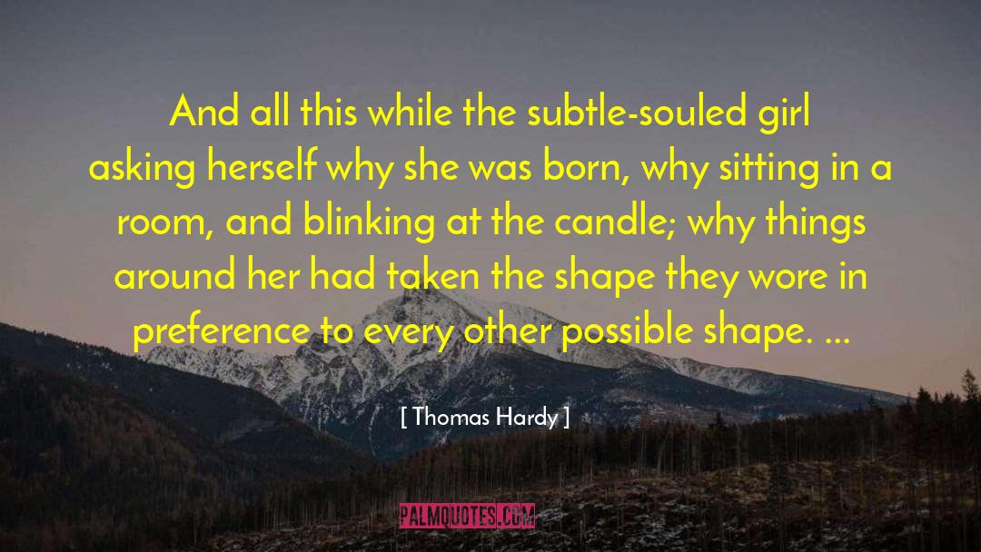 Blinking quotes by Thomas Hardy