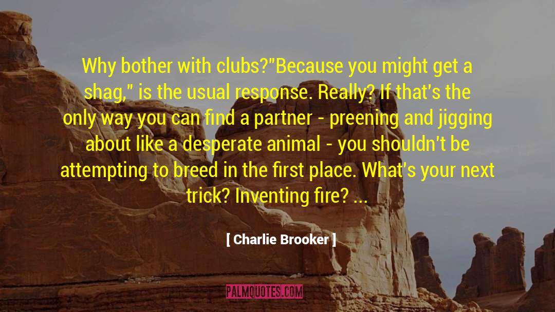 Blinking quotes by Charlie Brooker