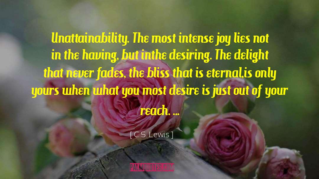 Bliss Definition quotes by C.S. Lewis