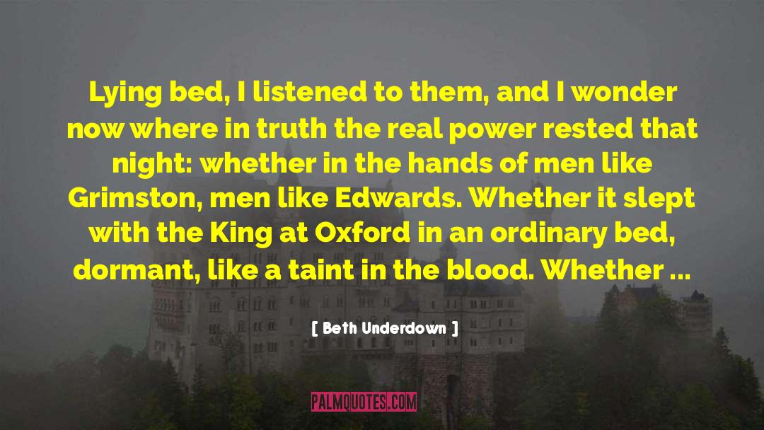 Bliss Edwards quotes by Beth Underdown