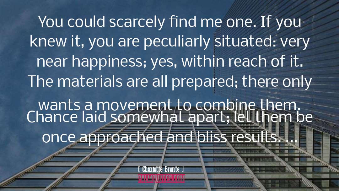 Bliss Llewellyn quotes by Charlotte Bronte