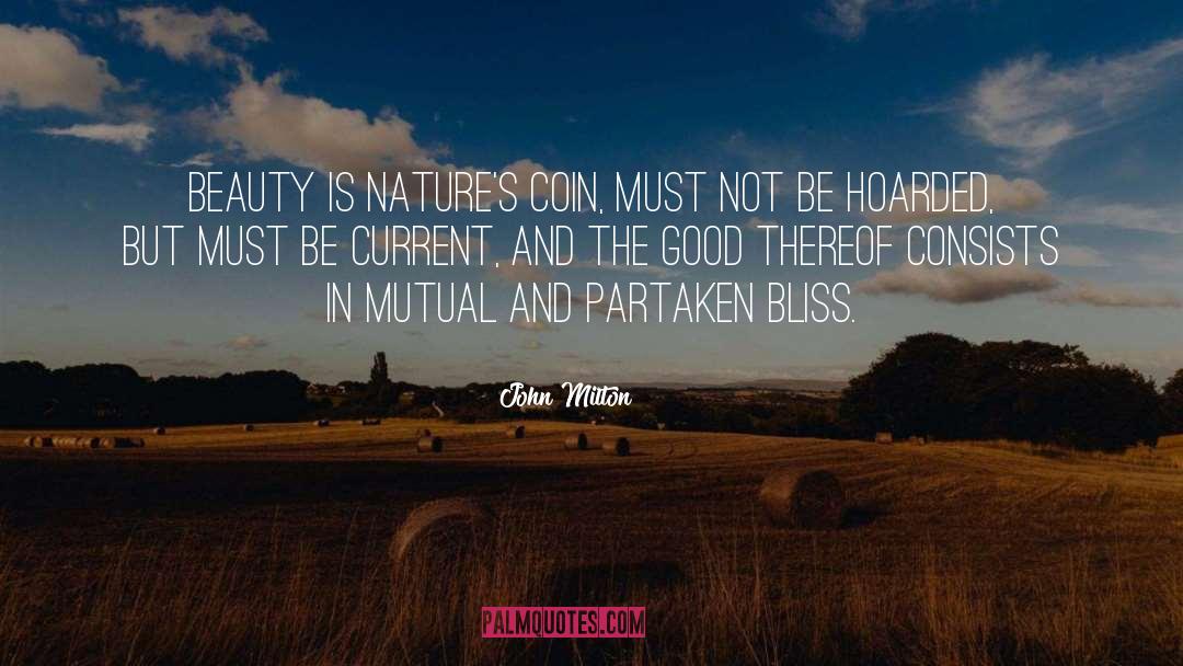 Bliss quotes by John Milton