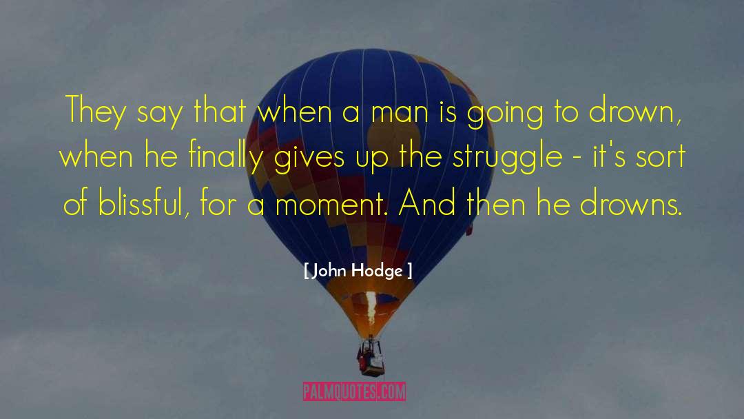 Blissful Perceptions quotes by John Hodge