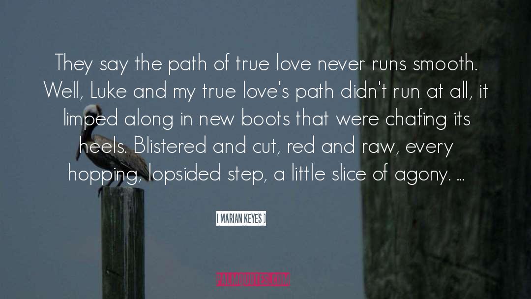 Blistered quotes by Marian Keyes