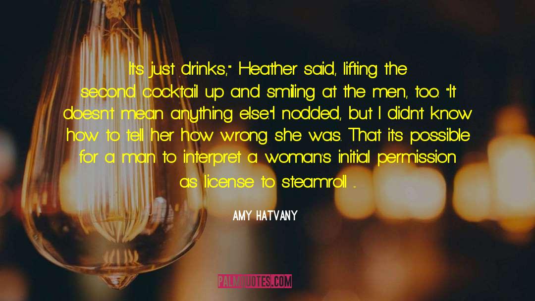 Blistering quotes by Amy Hatvany