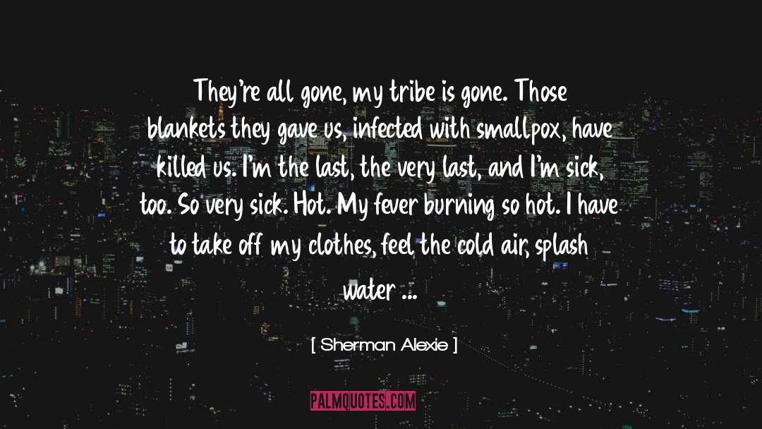 Blisters quotes by Sherman Alexie