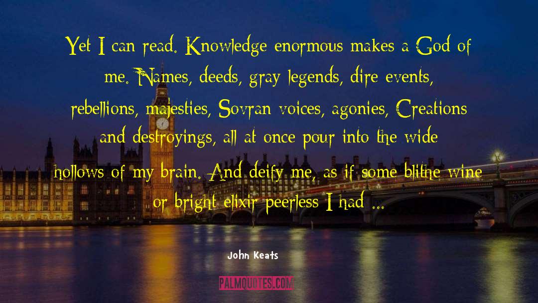 Blithe quotes by John Keats
