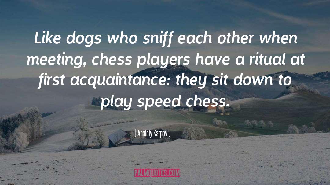 Blitz quotes by Anatoly Karpov