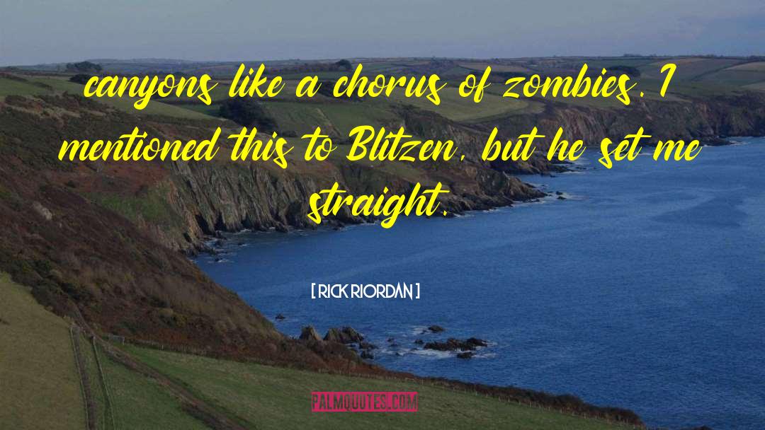 Blitzen quotes by Rick Riordan