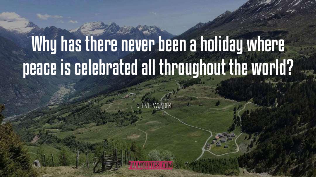 Blitzens Holiday quotes by Stevie Wonder