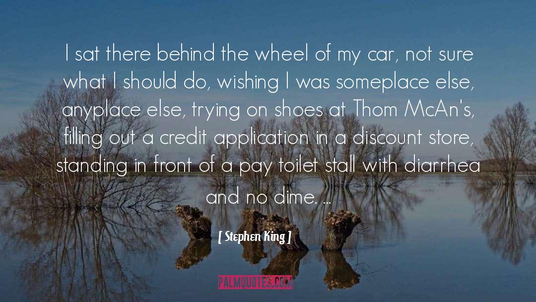 Blitzing Out Of A Dime quotes by Stephen King