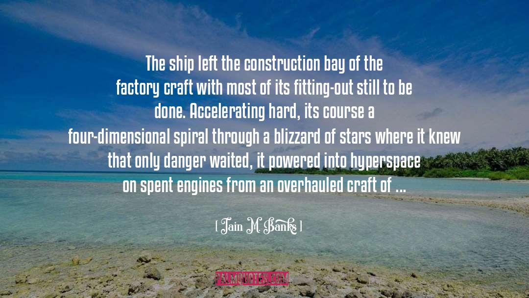 Blizzard quotes by Iain M. Banks