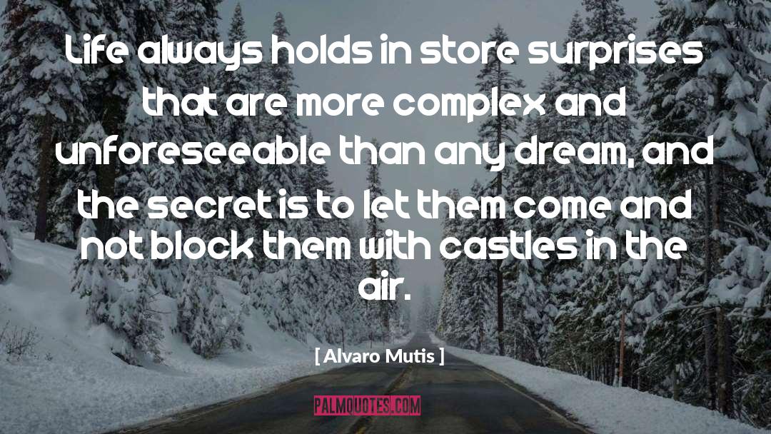 Block Party quotes by Alvaro Mutis