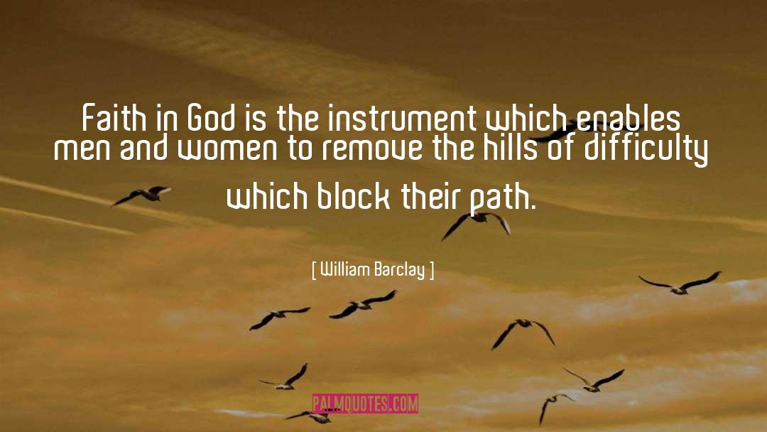 Block quotes by William Barclay