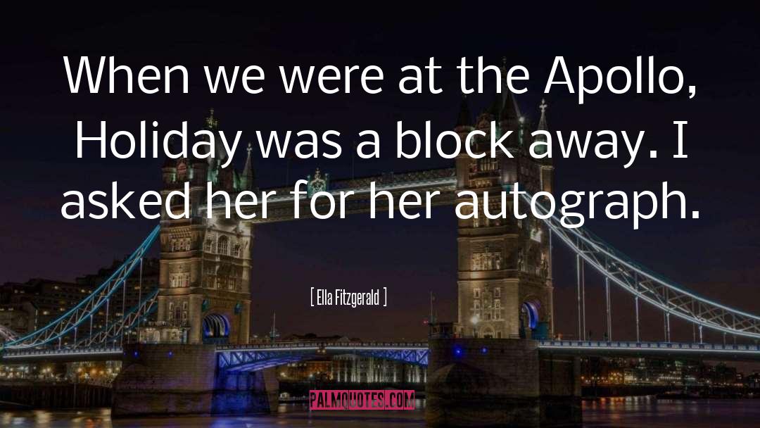Block quotes by Ella Fitzgerald