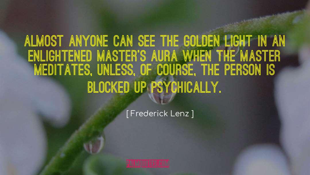 Blocked Nose Funny quotes by Frederick Lenz