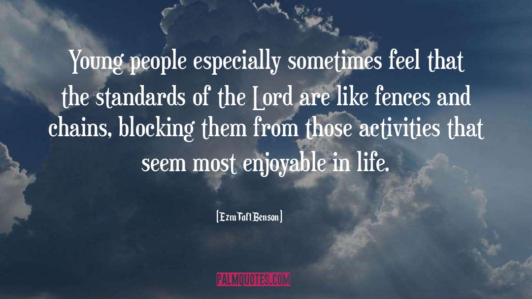 Blocking And Tackling quotes by Ezra Taft Benson