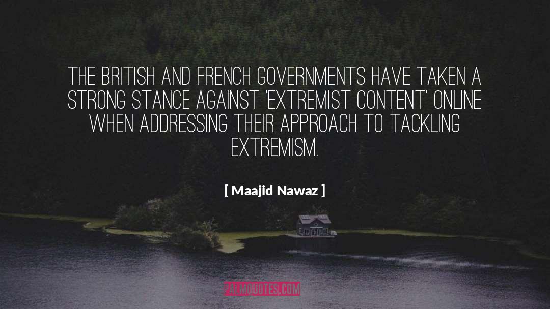 Blocking And Tackling quotes by Maajid Nawaz