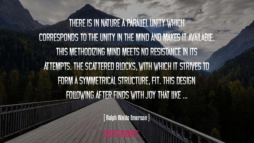Blocks quotes by Ralph Waldo Emerson
