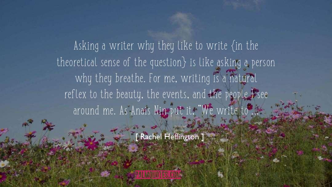 Blog Post quotes by Rachel Heffington