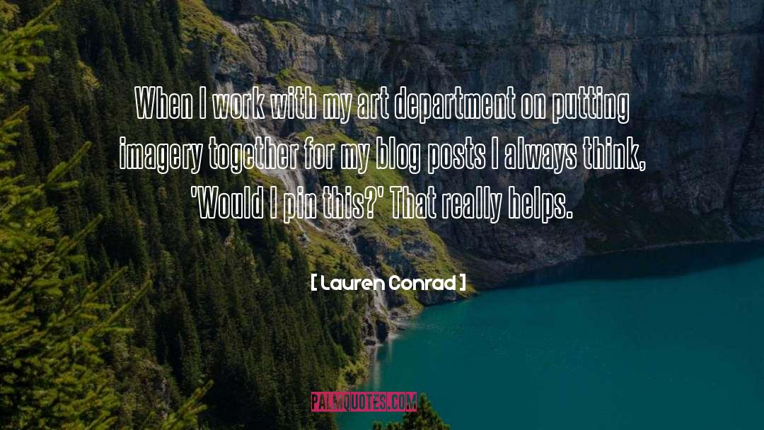 Blog quotes by Lauren Conrad