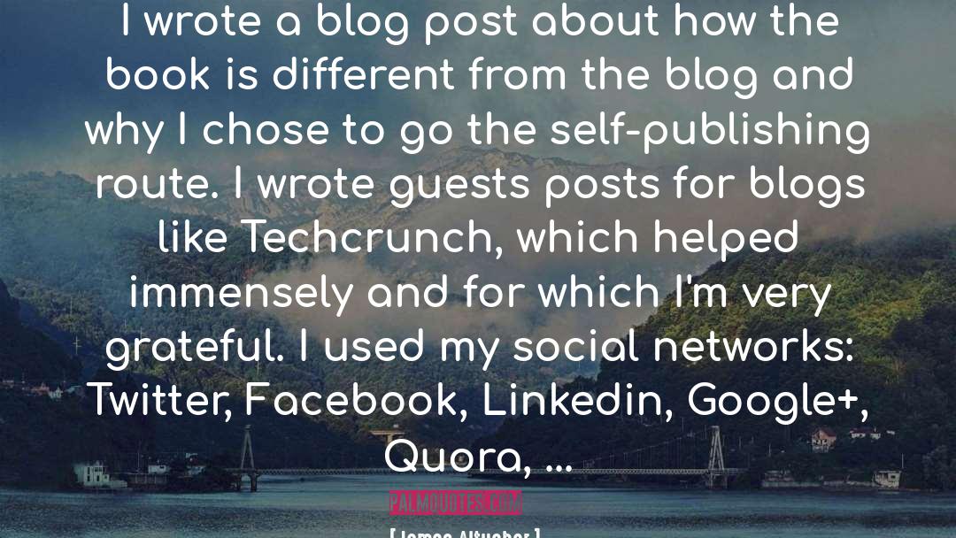 Blog quotes by James Altucher