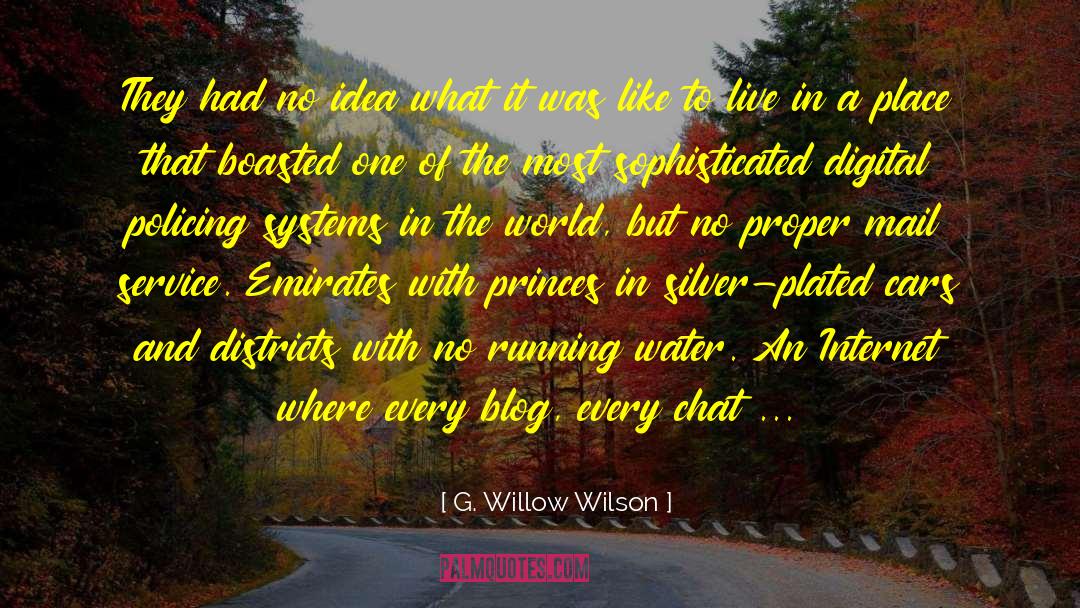 Blog quotes by G. Willow Wilson