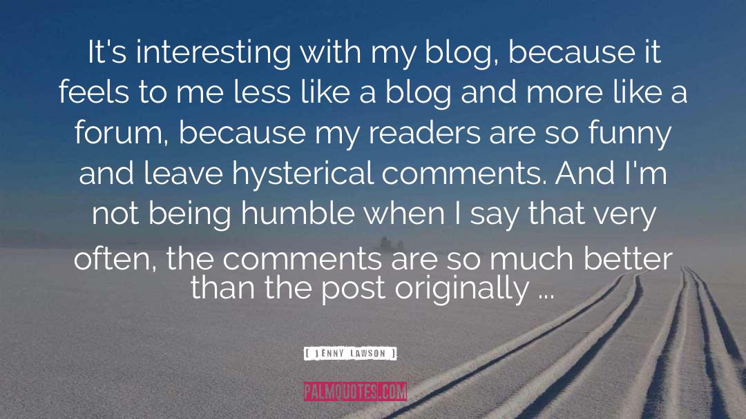 Blog quotes by Jenny Lawson