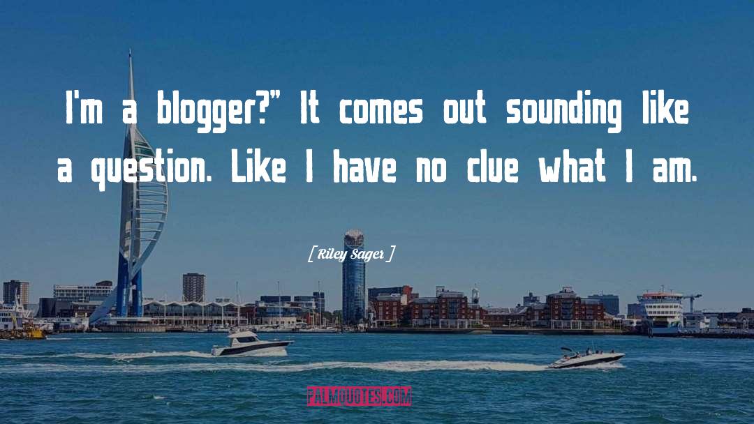 Blogger quotes by Riley Sager