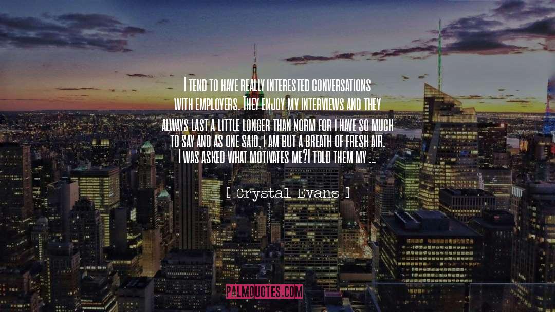 Blogger quotes by Crystal Evans