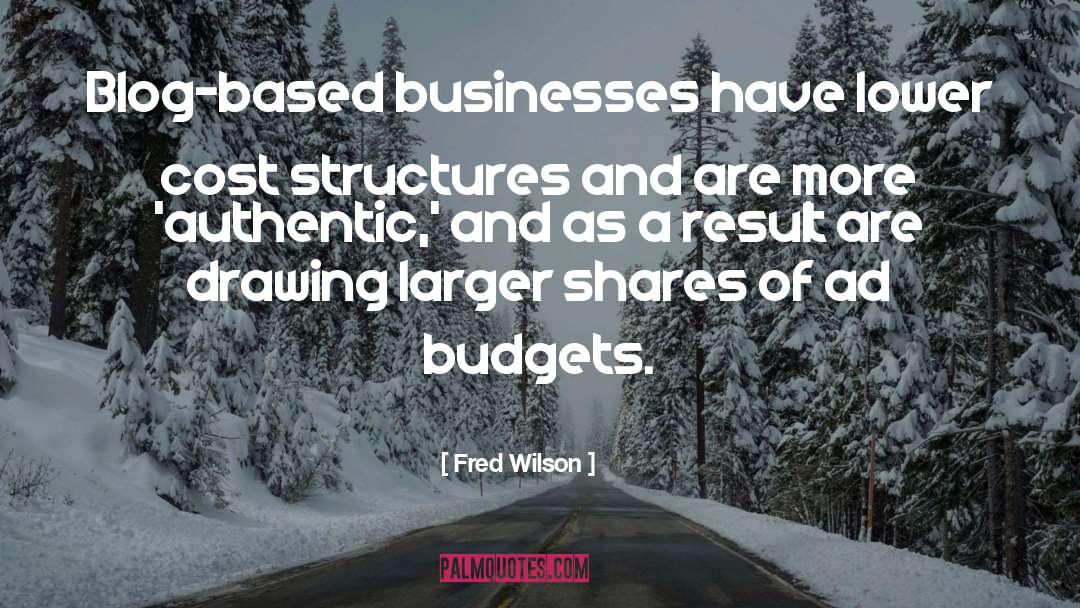 Blogs quotes by Fred Wilson