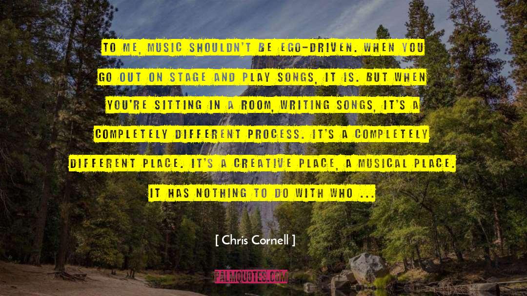 Blogs Writing quotes by Chris Cornell