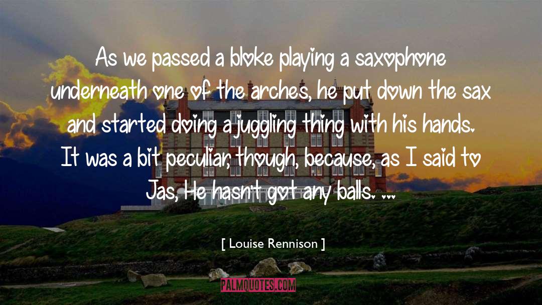 Bloke quotes by Louise Rennison