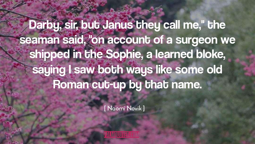 Bloke quotes by Naomi Novik