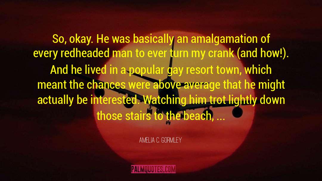 Blond quotes by Amelia C. Gormley