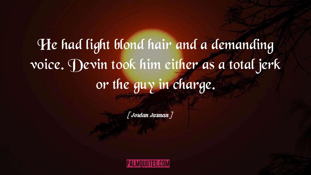 Blond quotes by Jordan Jarman