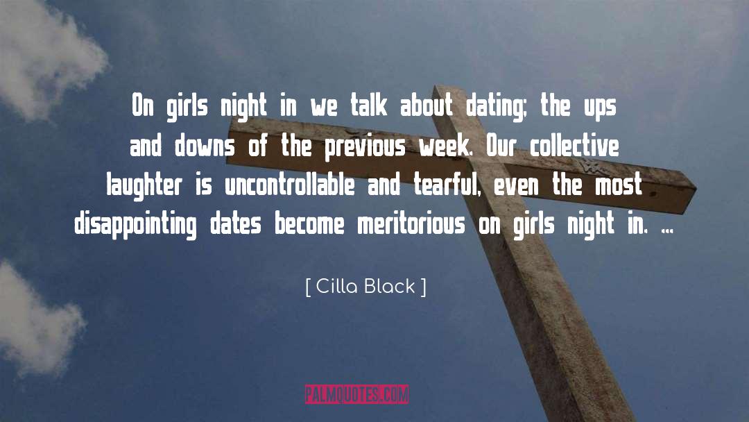 Blonde Girl quotes by Cilla Black