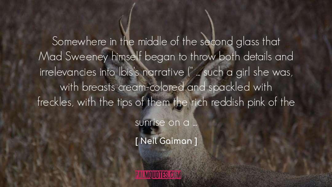 Blonde Girl quotes by Neil Gaiman