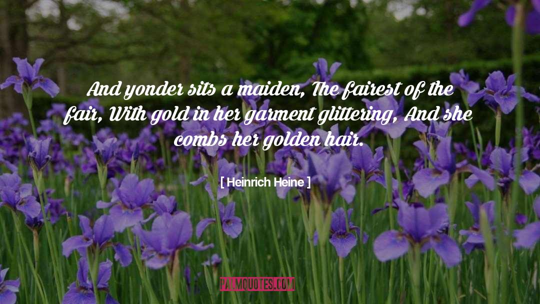 Blonde Hair quotes by Heinrich Heine