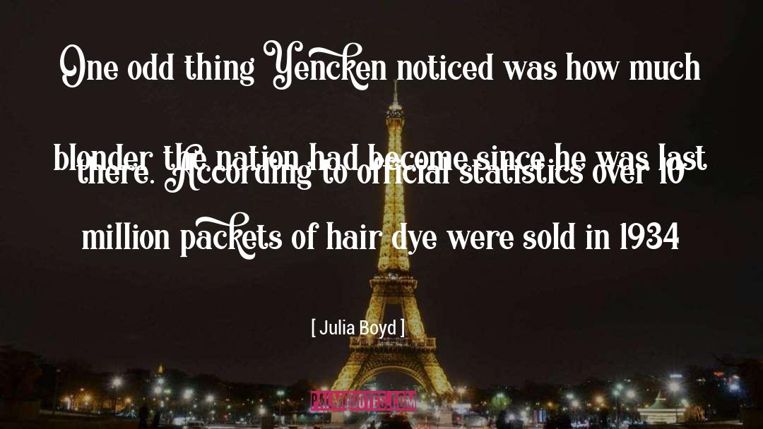 Blondes quotes by Julia Boyd