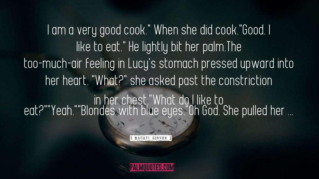 Blondes quotes by Rachel Gibson