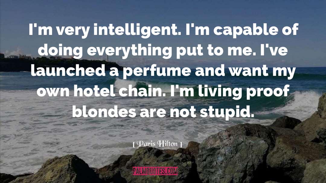 Blondes quotes by Paris Hilton