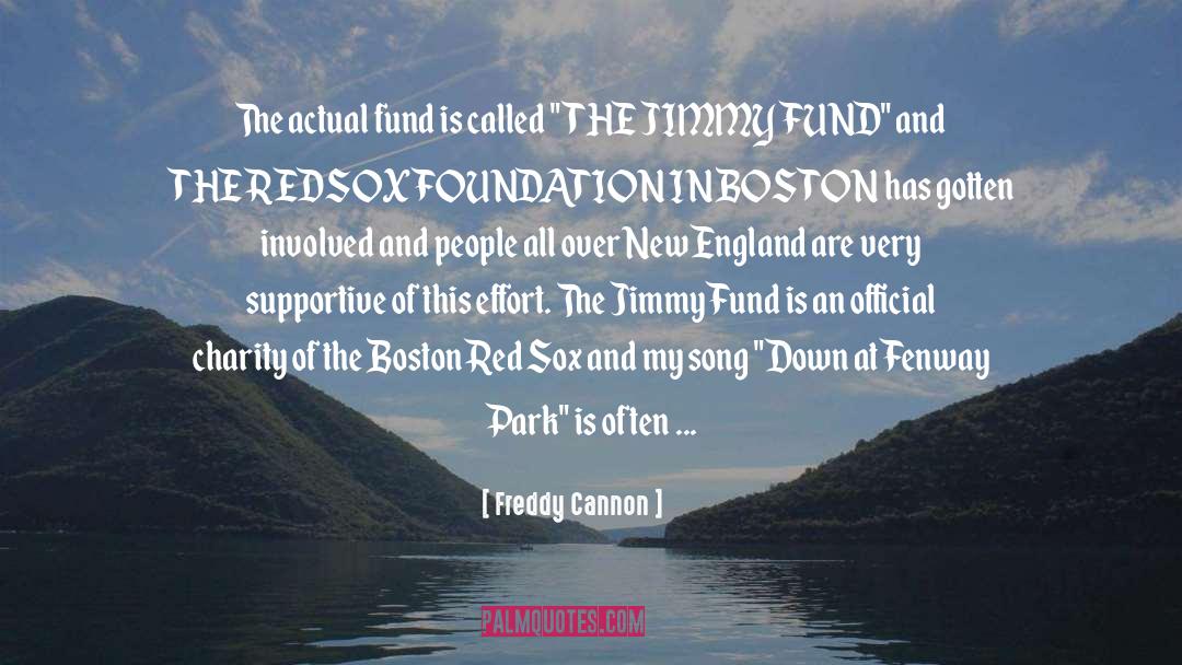 Blonquist Go Fund quotes by Freddy Cannon