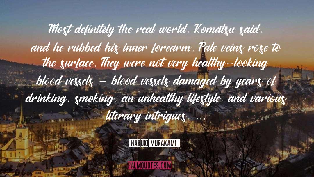 Blood And Ash quotes by Haruki Murakami