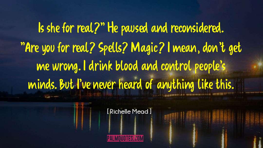 Blood Bargain quotes by Richelle Mead