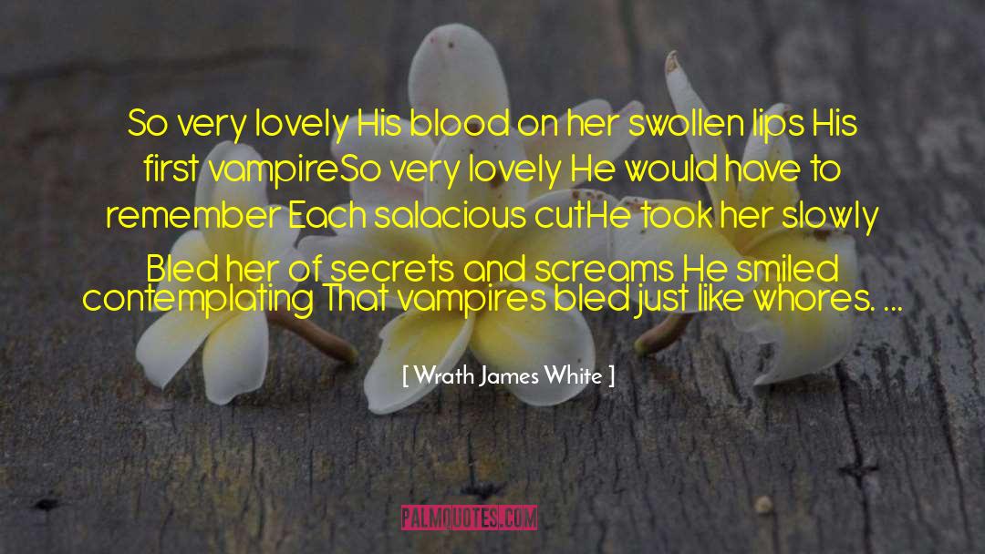 Blood Bargain quotes by Wrath James White